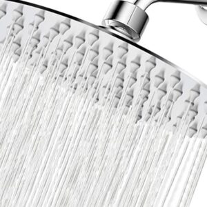 رأس دش بتصميم شلال أمطار من الستانلس ستيل 304مقاس 300 مم